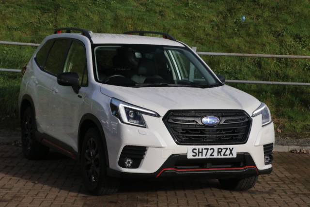 Subaru Forester 2.0i e-Boxer Sport 5dr Lineartronic Estate Petrol / Electric Hybrid White